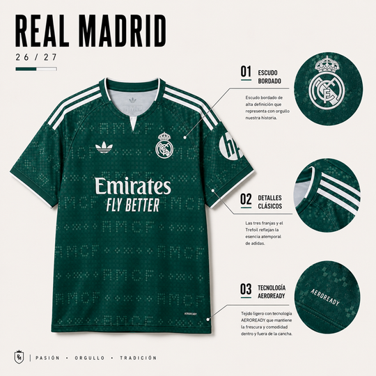 Real Madrid CF Visitante 26/27
