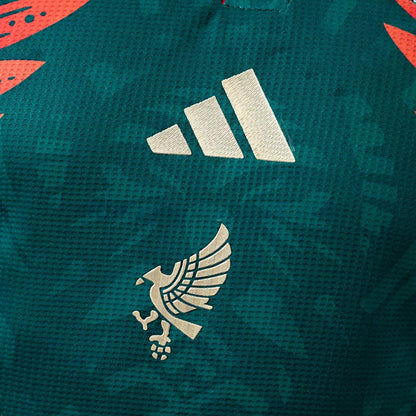 Detalle gráfico camiseta México Águila 2025 edición especial selección mexicana
