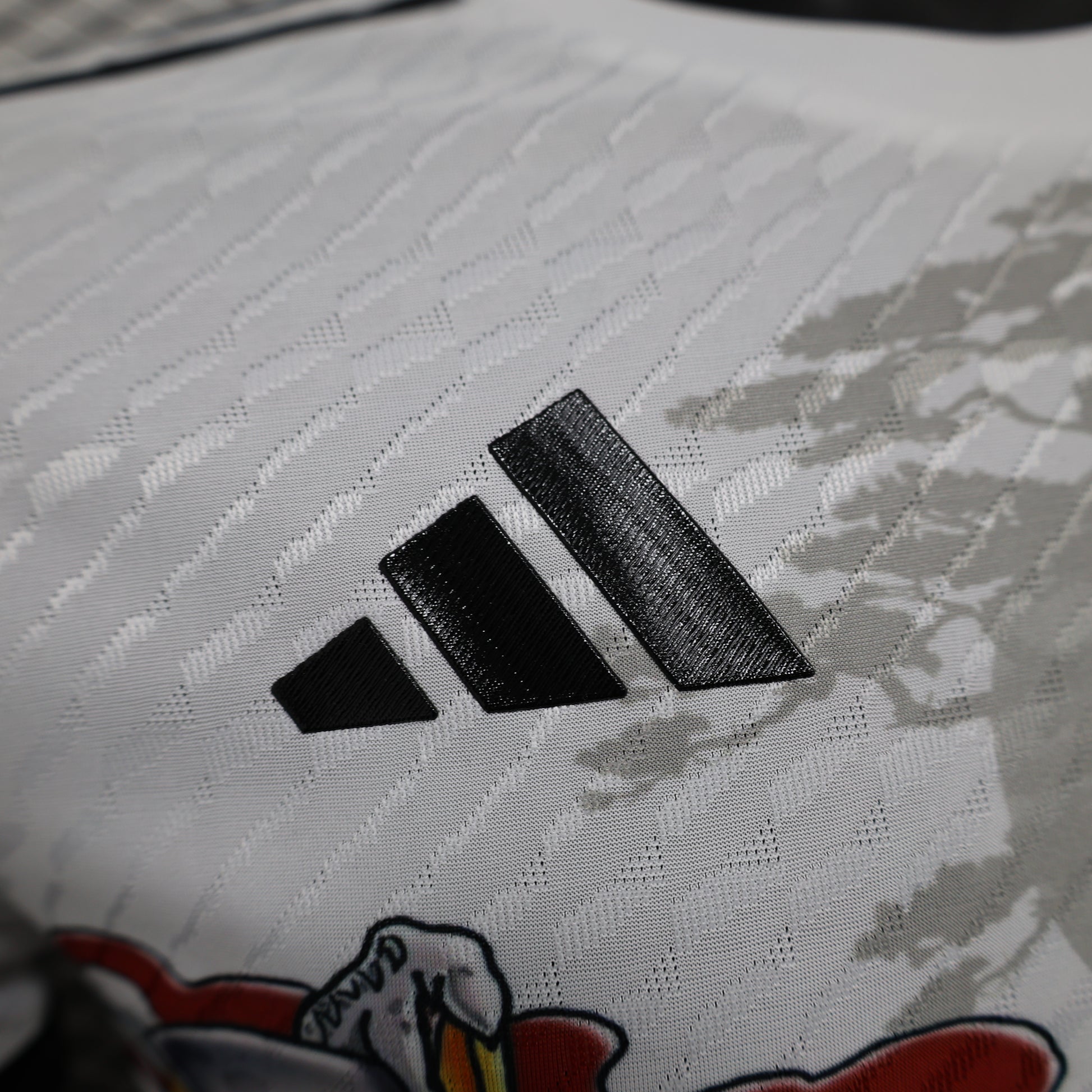 Detalle textura camiseta Japón Dragón 2025 edición especial player style
