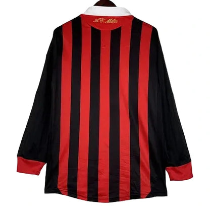 AC Milan Local 09/10 Manga Larga