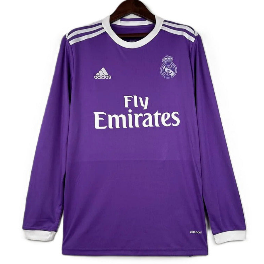 Real Madrid Visita 16/17 Manga Larga - Ronaldo 7