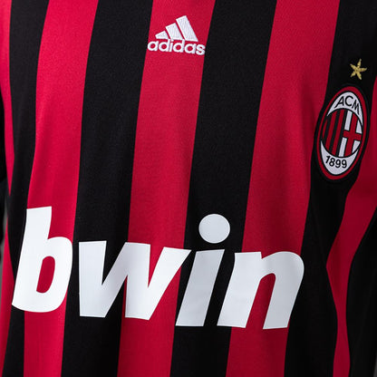 AC Milan Local 09/10 Manga Larga